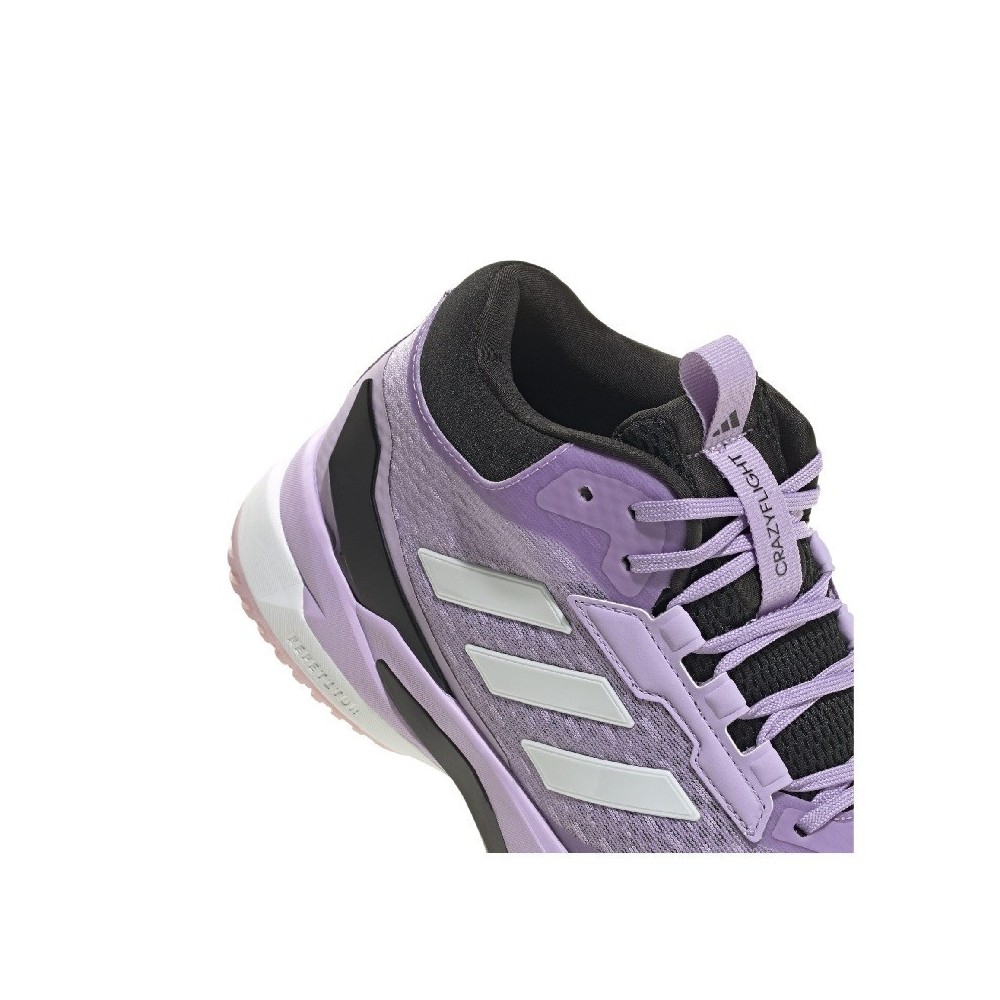 Zapatillas Adidas Crazyflight 6 MID Lila y  Blanco | Handbolaunpas