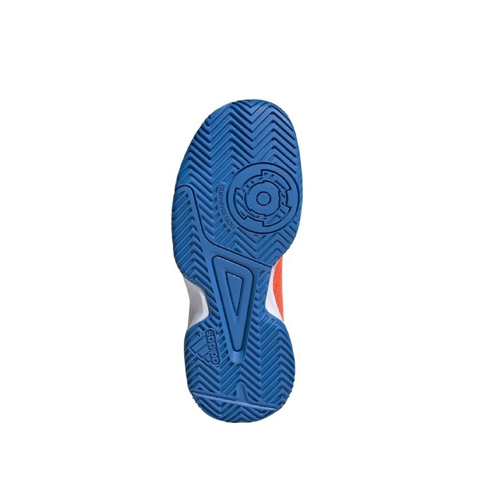 Sapatilhas Adidas Stabil Jr Laranja Branco | Handbolaunpas