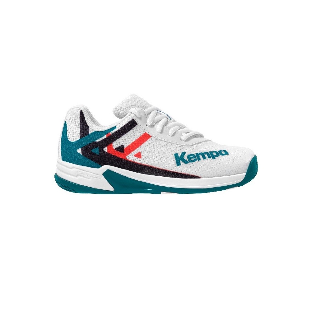 KEMPA WING 2.0 JR Branco, Verde, Vermelho | Handbolaunpas