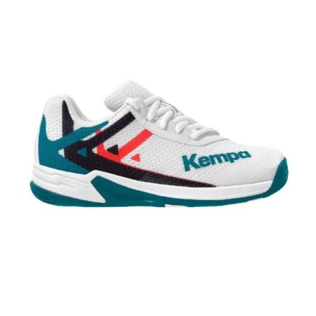 KEMPA WING 2.0 JR Branco, Verde, Vermelho | Handbolaunpas