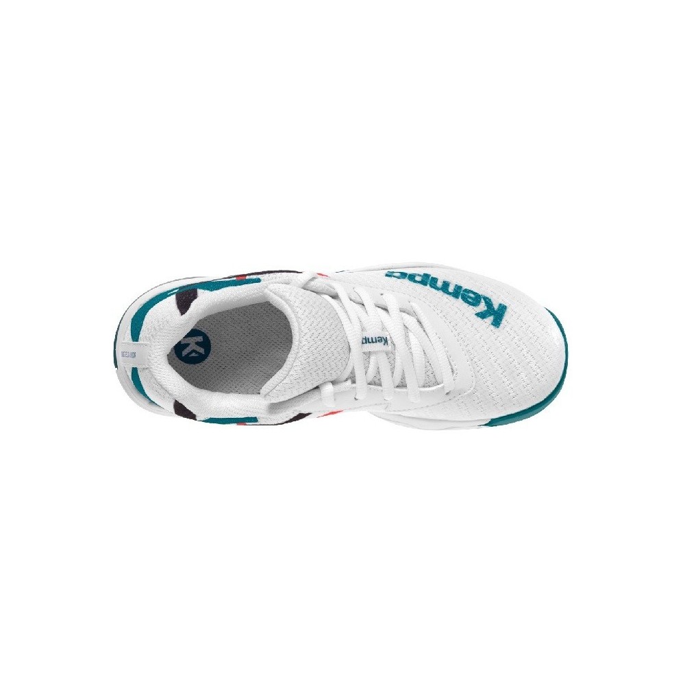 KEMPA WING 2.0 JR Blanca, verde, roja | Handbolaunpas