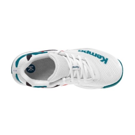 KEMPA WING 2.0 JR Blanca, verde, roja | Handbolaunpas