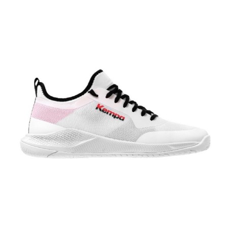 KEMPA KOURTFLY JR Blanca, negra y rojo | Handbolaunpas