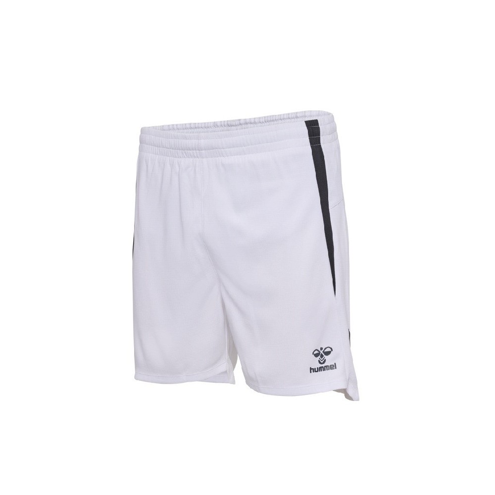 Hummel HMLLEAD 2.0 SHORTS White and black | Handbolaunpas