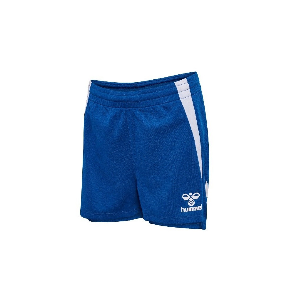 Hummel HMLLEAD 2.0 SHORTS KIDS Blue and white | Handbolaunpas