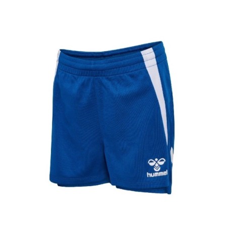 Short Hummel HMLLEAD 2.0 SHORTS KIDS Azul y blanco | Handbolaunpas
