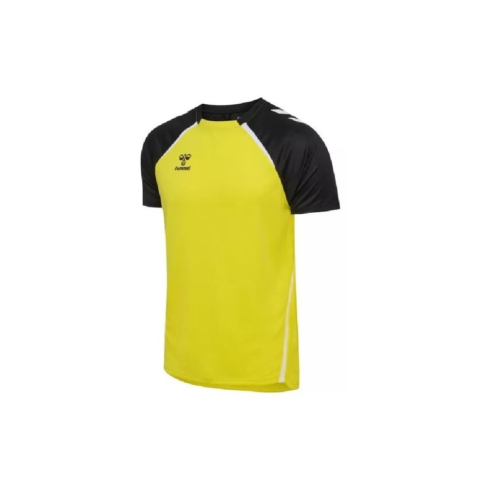 Hummel HMLLEAD 2.0 JERSEY KIDS Amarelo e preto | Handbolaunpas