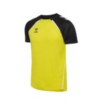 Camiseta Hummel HMLLEAD 2.0 JERSEY KIDS Amarillo y negro | Handbolaunpas