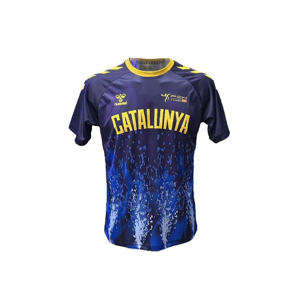 Hummel FED CATALANA Visit 25/26 Azul | Handbolaunpas
