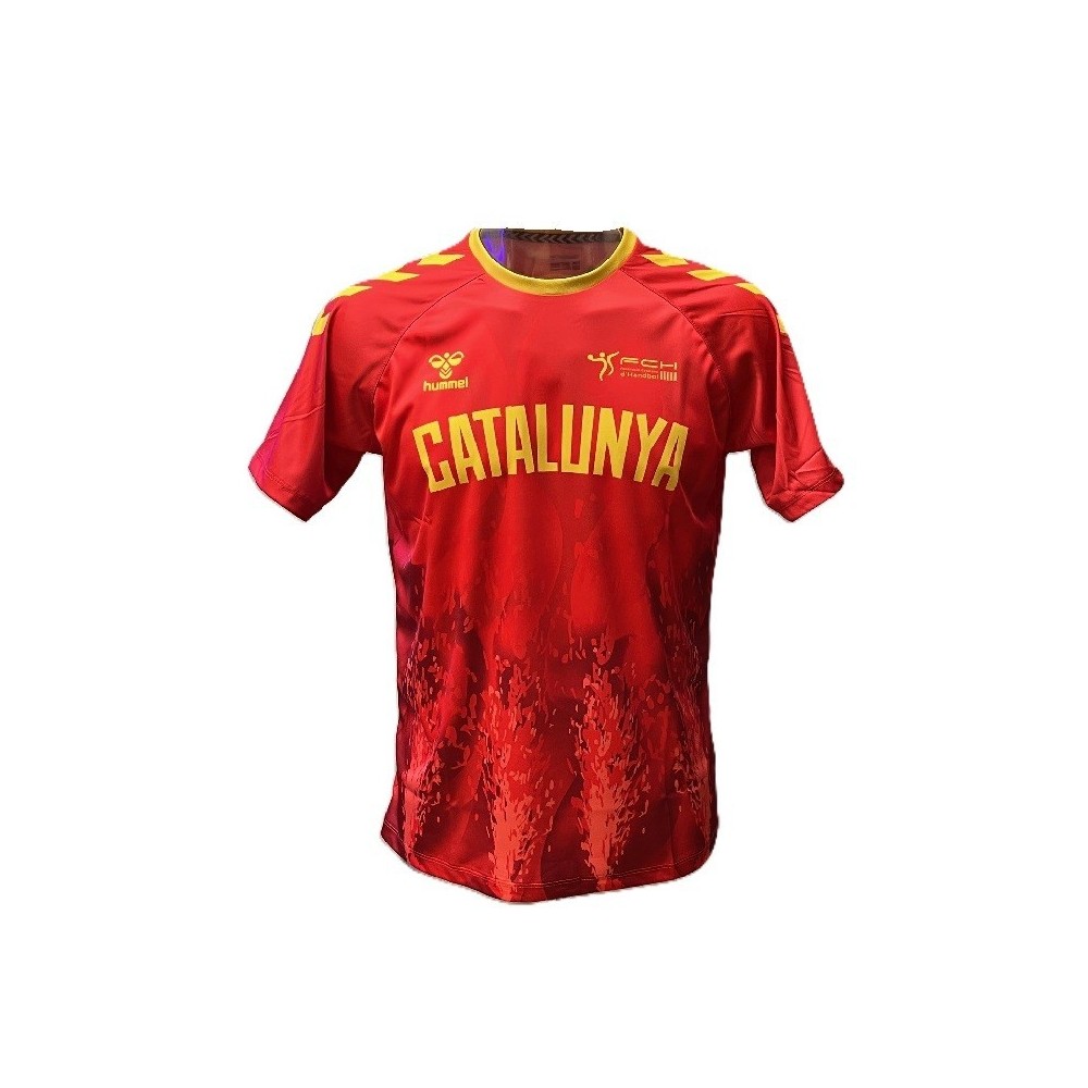 Hummel FED CATALANA Altern 25/26 Rojo | Handbolaunpas
