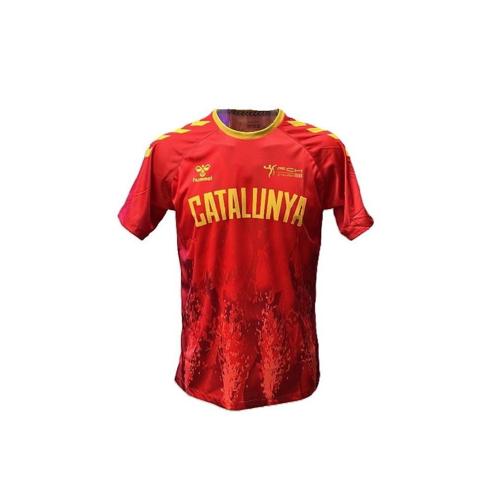 Hummel FED CATALANA Altern Jr 25/26 Vermelho | Handbolaunpas