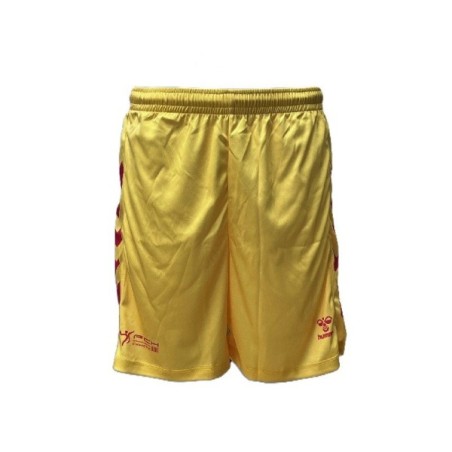 Hummel FED CATALANA Short Local 25/26 Yellow | Handbolaunpas