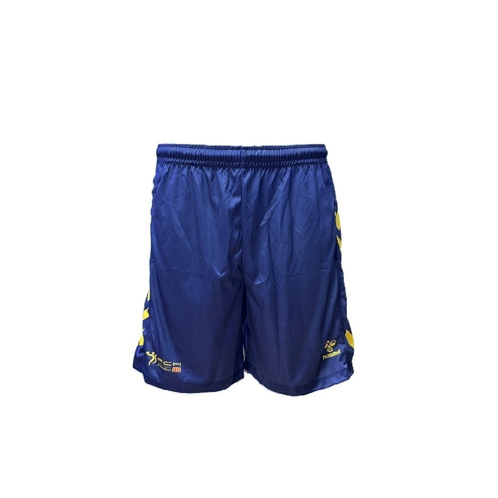 Hummel FED CATALANA Short Visit Jr 25/26 Azul | Handbolaunpas