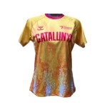 Hummel FED CATALANA Local W 25/26 Amarelo | Handbolaunpas