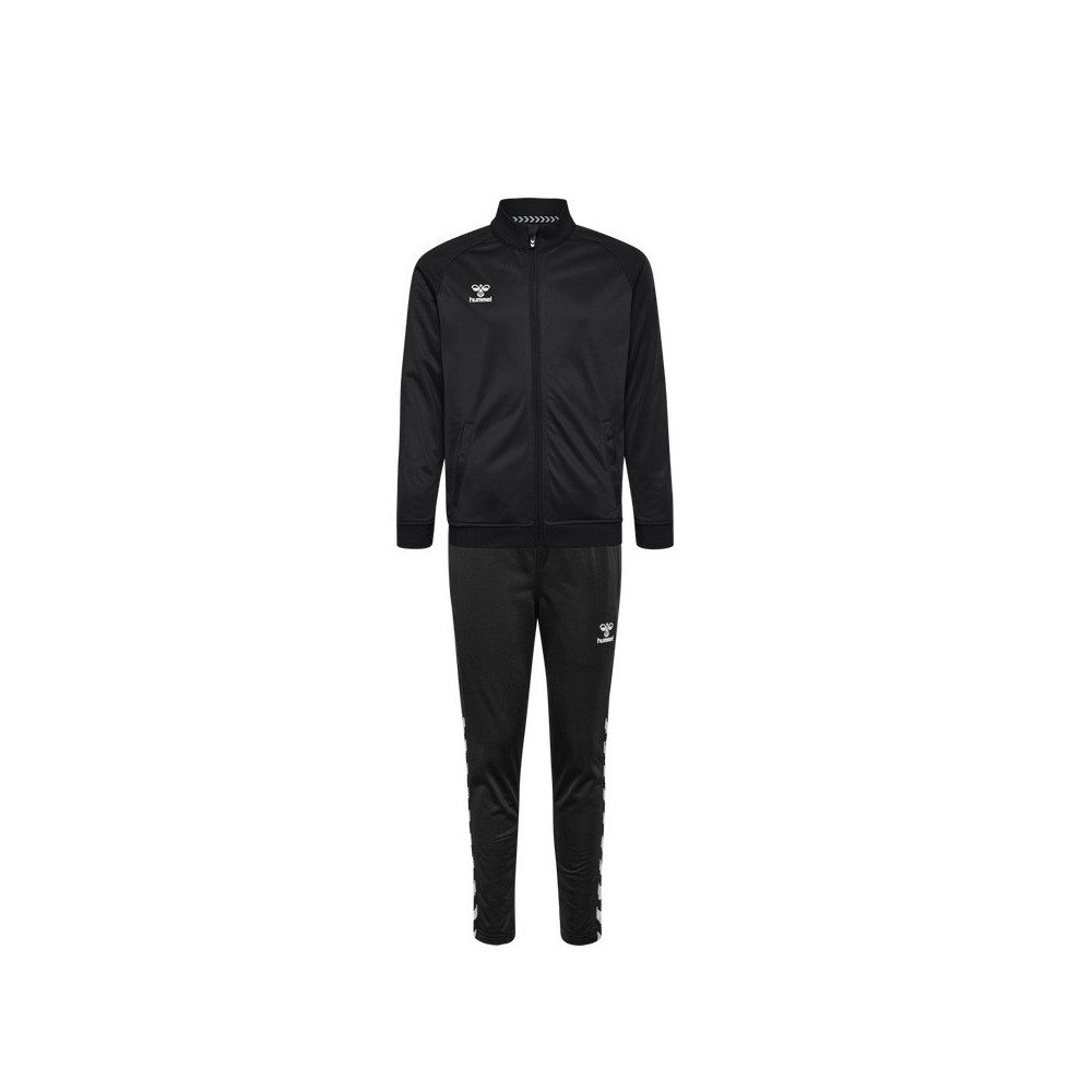 HUMMEL PLAYFUL KIDS TRACKSUIT Black | Handbolaunpas