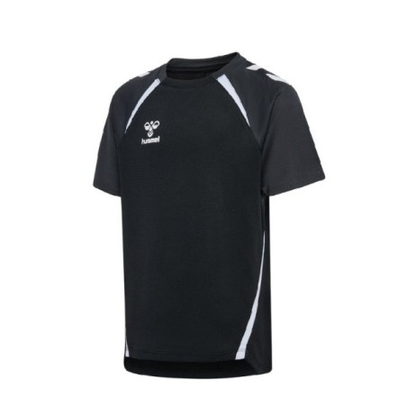 CAMISETA HUMMEL HMLLEAD 2.0 KIDS Negro | Handbolaunpas