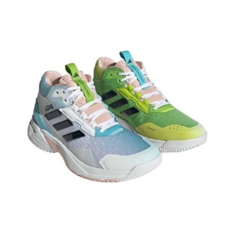 Sabates Adidas Crazyflight 6 MID Blanc Negre Groc | Handbolaunpas