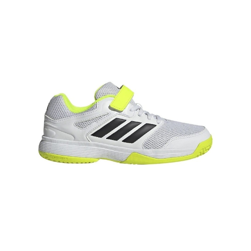 Sabates Adidas SpeedCourt Kid Blanc Negre Verd | Handbolaunpas