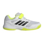 Adidas SpeedCourt Kid White Black Green Shoes | Handbolaunpas