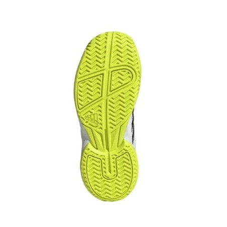 Sapatilhas Adidas SpeedCourt Kid Branco Preto Verde | Handbolaunpas
