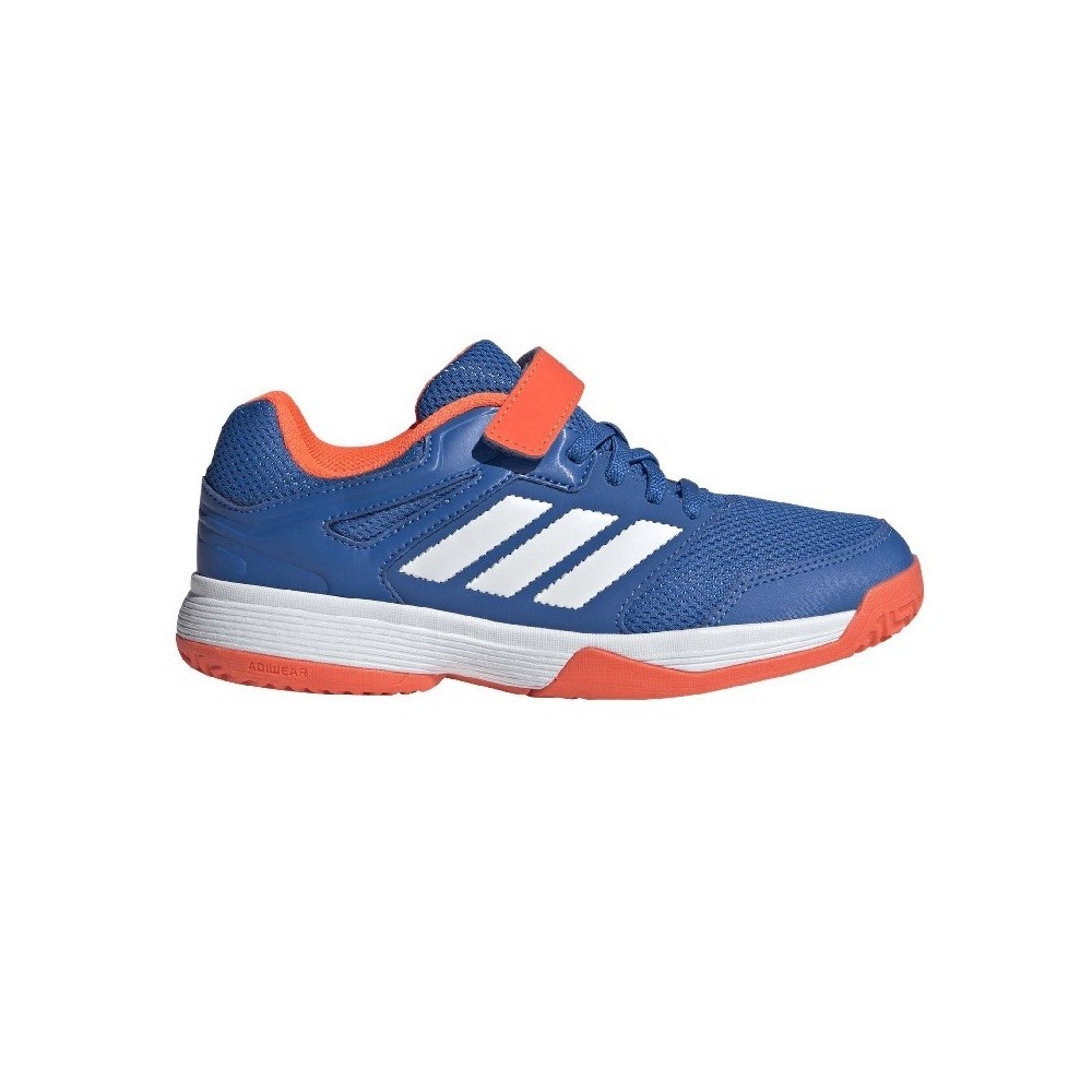 Sabates Adidas SpeedCourt Kid Blau Blanc | Handbolaunpas