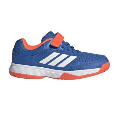 Sapatilhas Adidas SpeedCourt Kid Azul Branco | Handbolaunpas