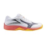 Sapatilhas MIZUNO LIGHTNING STAR JR Branco e Laranja | Handbolaunpas