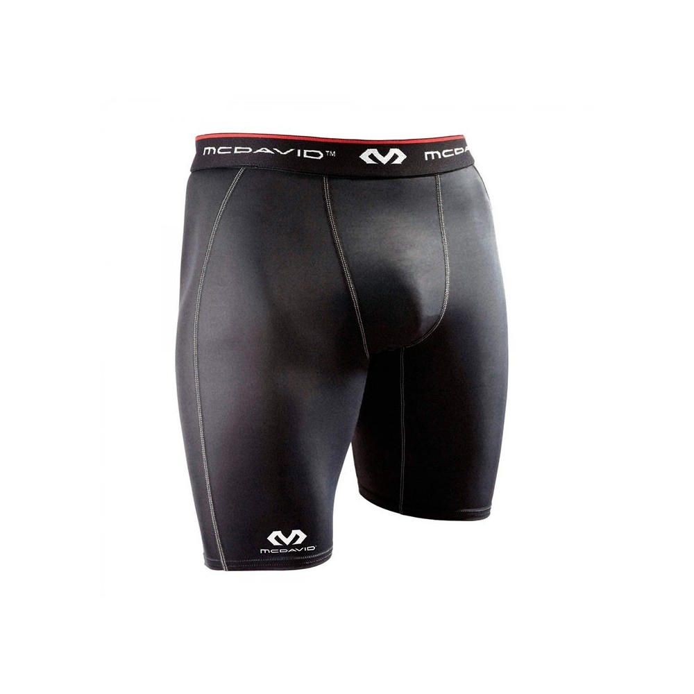 McDAVID COMPRESSION SHORT negre | Handbolaunpas