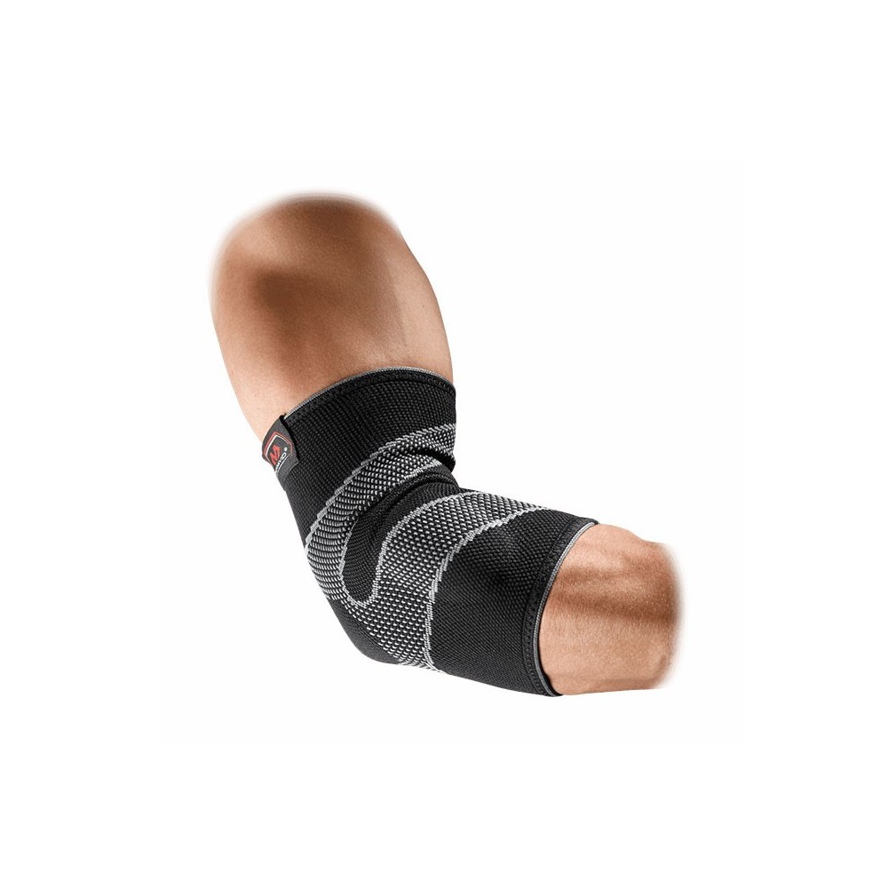 McDAVID ELBOW SLEEVE GEL preto-cinzento | Handbolaunpas