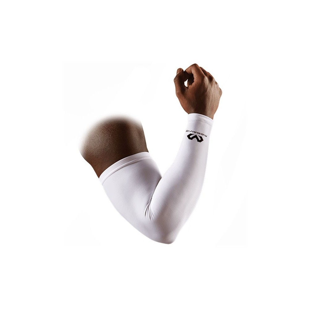 McDAVID COMPRESSION ARM SLEEVE blanc | Handbolaunpas