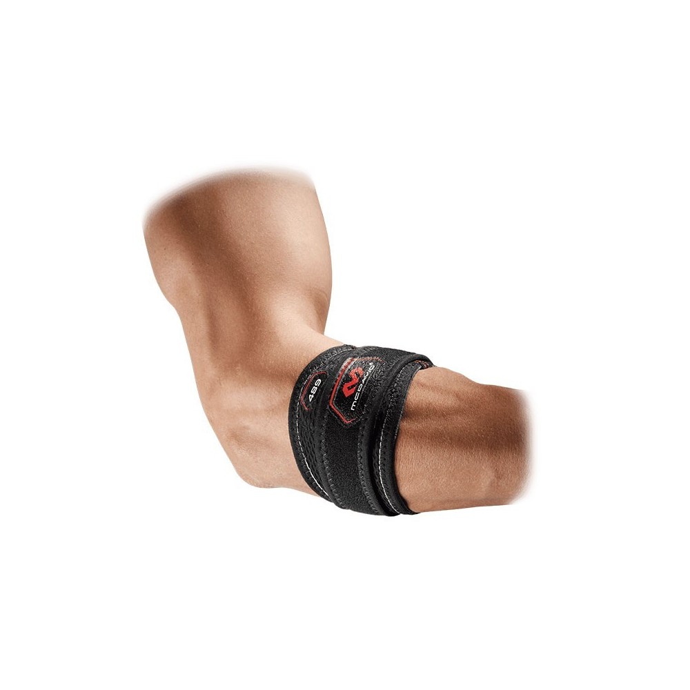 McDAVID ELBOW STRAP preto  | Handbolaunpas