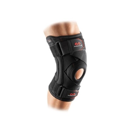 Kneepads McDAVID SUPPORT CROSS STRAPS black | Handbolaunpas