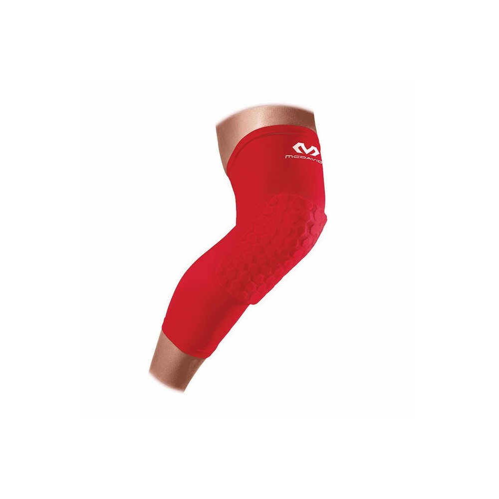 Kneepads McDAVID LEG SLEEVES HEX red | Handbolaunpas