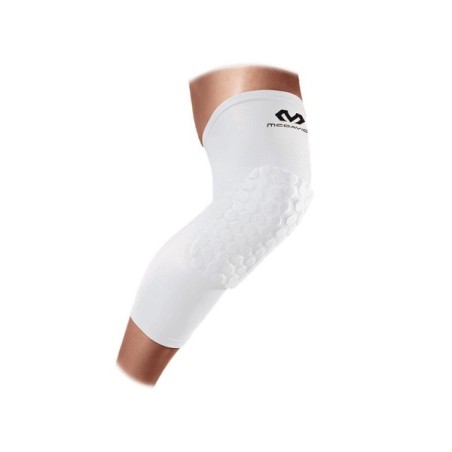 Kneepads McDAVID LEG SLEEVES HEX white | Handbolaunpas