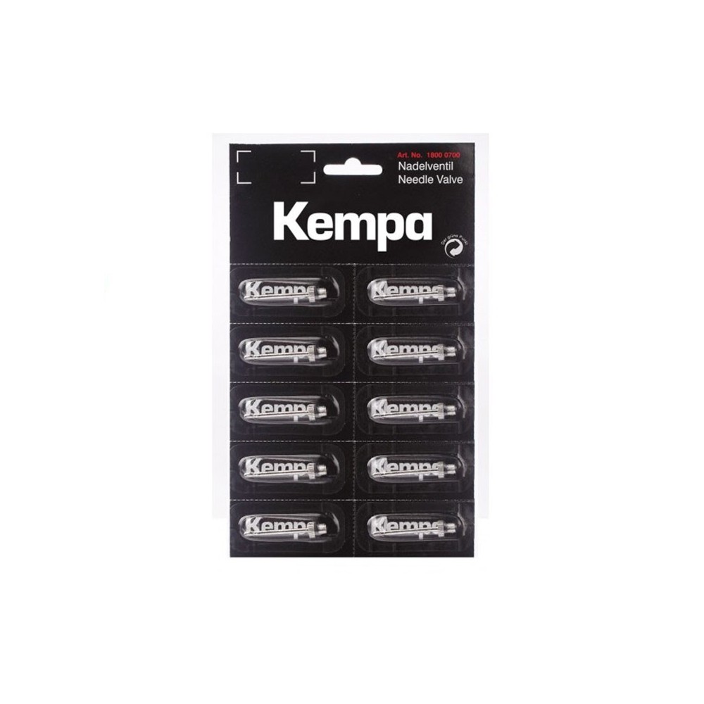 Válvula de aguja KEMPA NEEDLE VALVES negro | Handbolaunpas