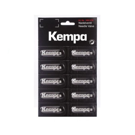 Vàlvula d'agulla KEMPA NEEDLE VALVES negre | Handbolaunpas