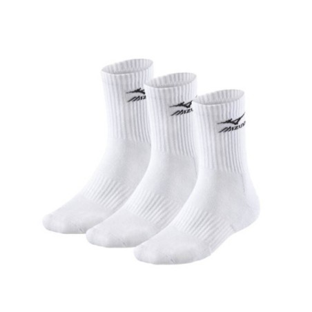 Pack 3 meias MIZUNO Training branco | Handbolaunpas