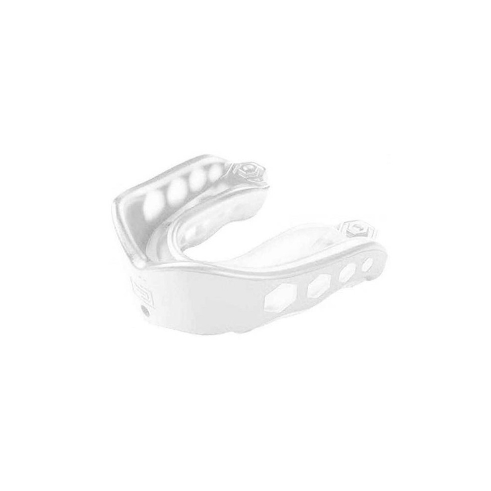 Protetor SHOCK DOCTOR GEL MAX STRAPLESS branco | Handbolaunpas