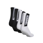 HUMMEL hmlLEGACY CORE 4-Pack Socks black and white | Handbolaunpas