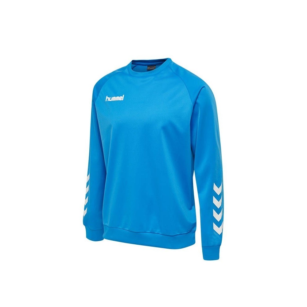 Sudadera hummel promo kids poly sweatshirt blue | Handbolaunpas