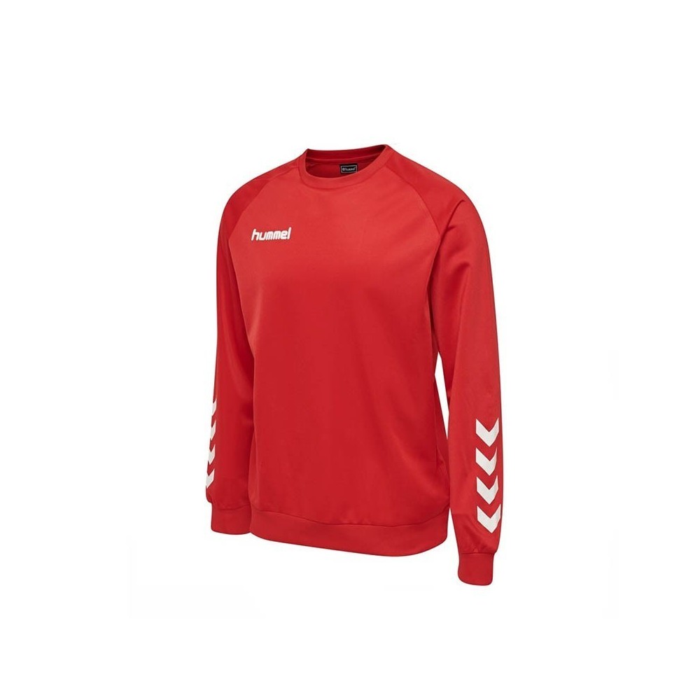 Sudadera  Hummel Hmlpromo kids poly sweatshirt red | Handbolaunpas