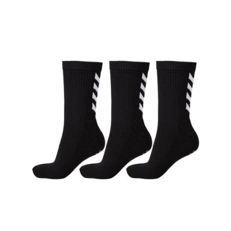Pack 3 calcetines HUMMEL FUNDAMENTAL negro | Handbolaunpas