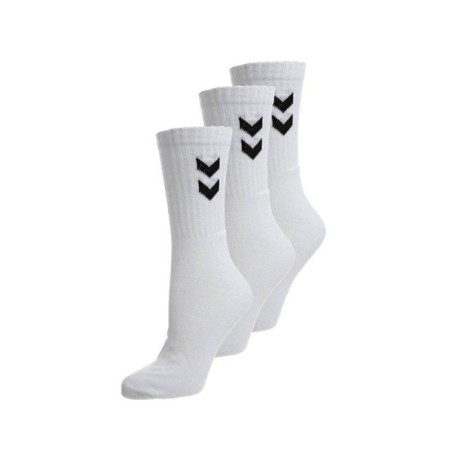 Pack 3 mitjons HUMMEL Basic blanc | Handbolaunpas
