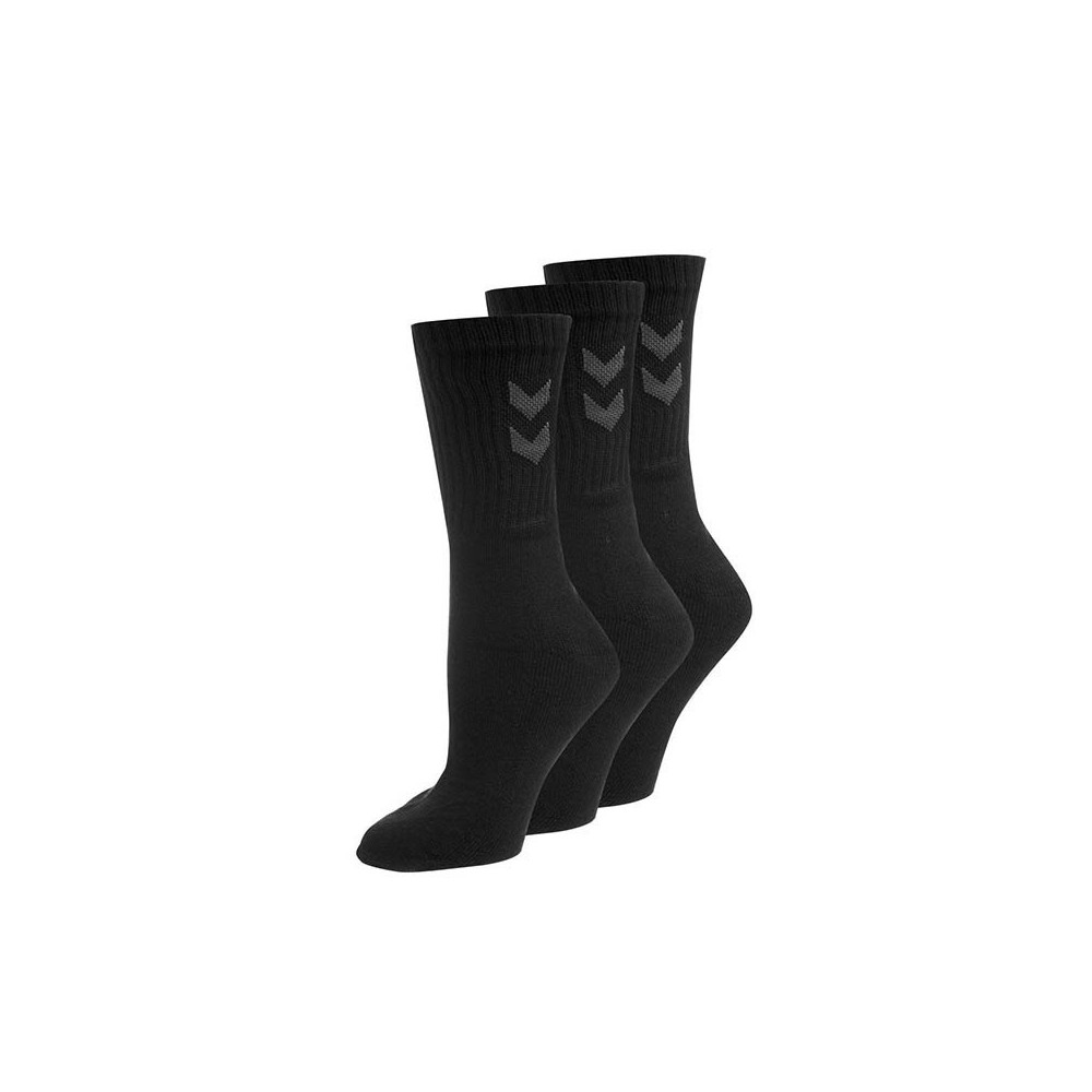 HUMMEL Basic 3-Pack Socks black | Handbolaunpas