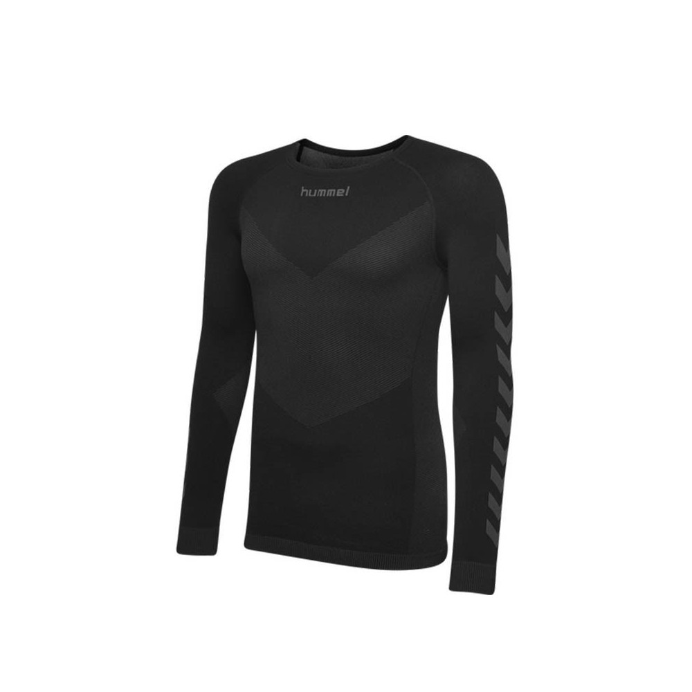 Tèrmica llarga HUMMEL FIRST SEAMLESS JERSEY L/S Negre | Handbolaunpas