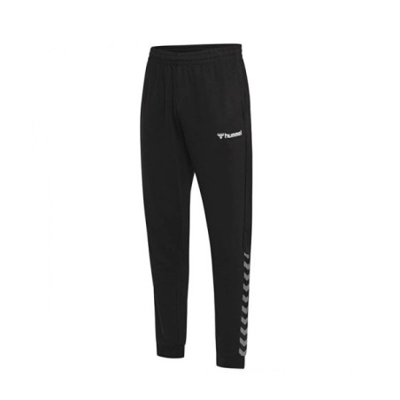 Pantalons júnior HUMMEL hmlAUTHENTIC SWEAT negres | Handbolaunpas