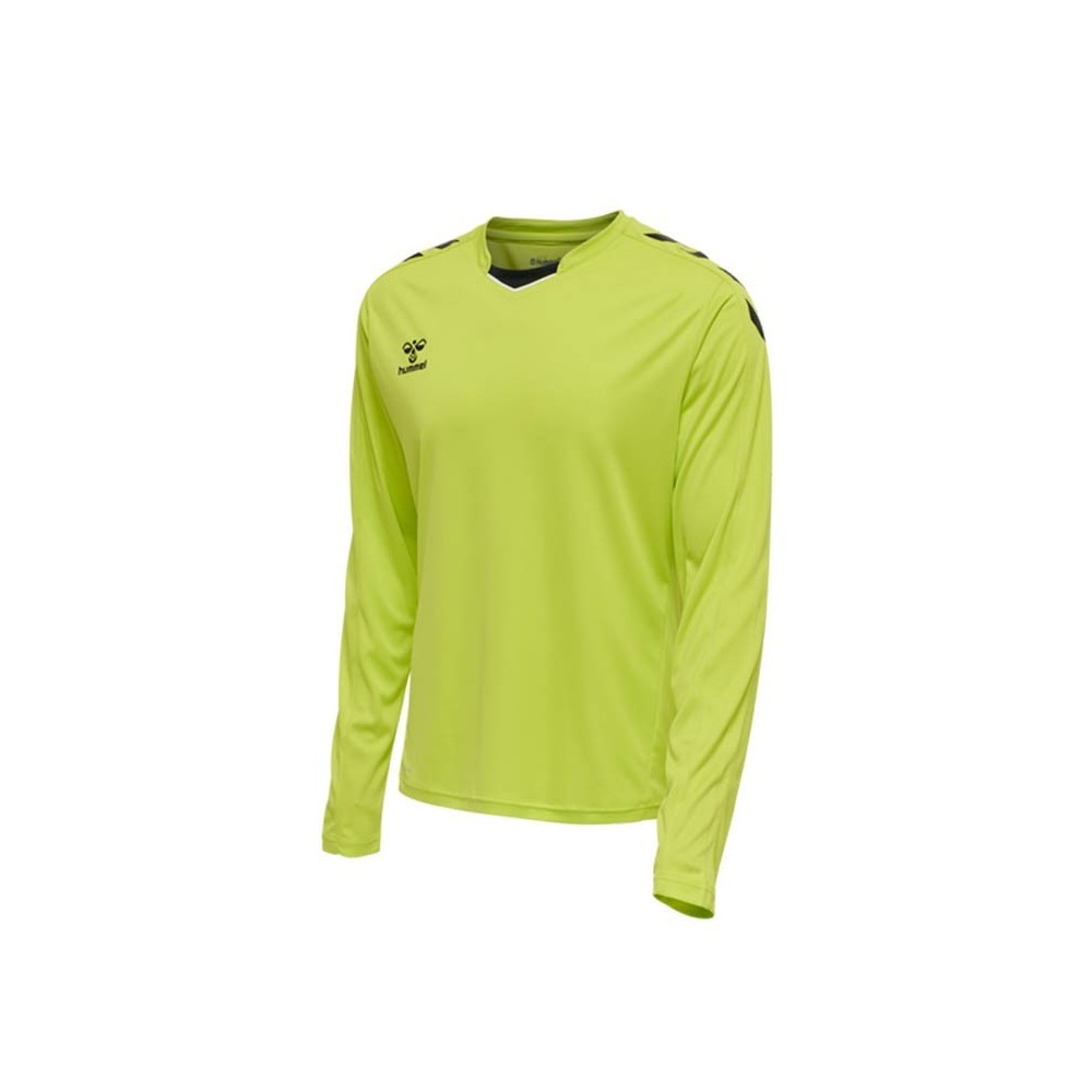 Camiseta técnica de manga larga HUMMEL hmlCORE XK verde | Handbolaunpas