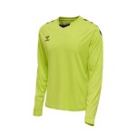 Camiseta técnica de manga larga HUMMEL hmlCORE XK verde | Handbolaunpas