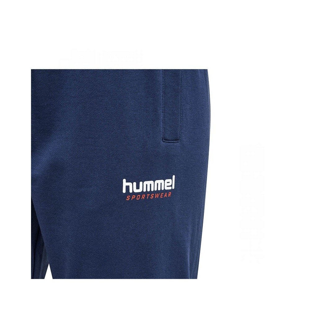 Calças HUMMEL hmlLGC AUSTIN REGULAR azul | Handbolaunpas