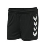 Pantaló curt Hummel hmlCORE XK POLY W Negre | Handbolaunpas